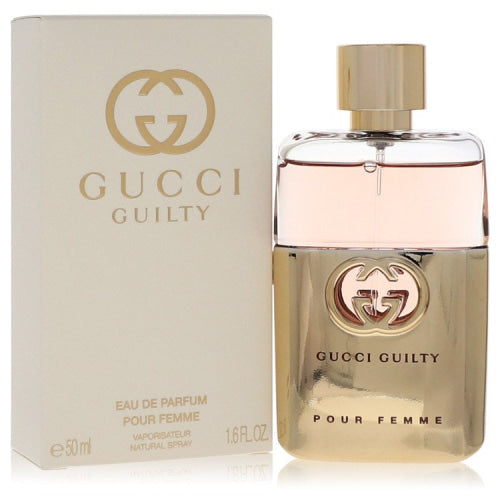 Gucci Guilty Pour Femme by GucciEau De Parfum Spray 1.6 oz 1.6 oz / 50 ml / Alcohol, Amber, Woody, Aldehyde, Oils Women