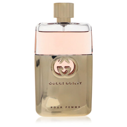Gucci Guilty Pour Femme by GucciEau De Parfum Spray (Tester) 3 oz 3 oz / 90 ml / Alcohol, Amber, Woody, Aldehyde, Oils Women