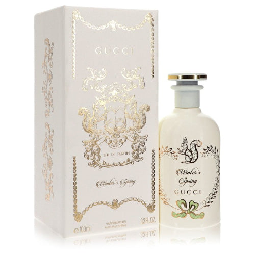 Gucci Winter’s Spring by GucciEau De Parfum Spray 3.3 oz 3.3 oz / 100 ml / Alcohol, Amber, Woody, Aldehyde, Oils Women