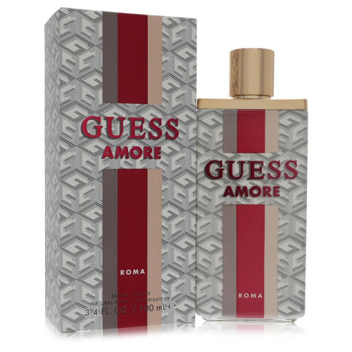 Guess Amore Roma by GuessEau De Toilette Spray (Unisex) 3.4 oz 3.4 oz / 100 ml / Alcohol, Amber, Woody, Aldehyde, Oils Unisex