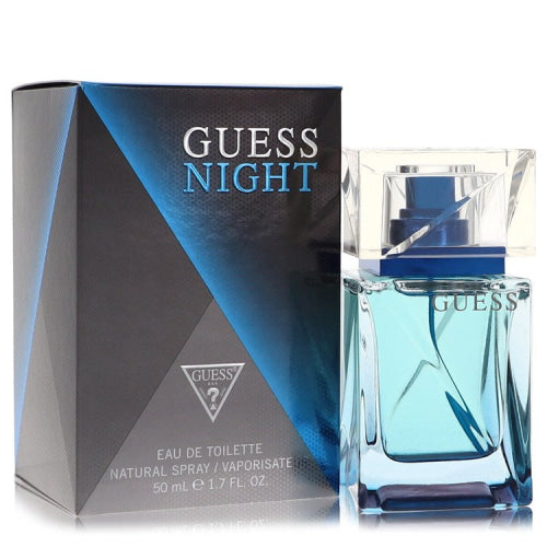 Guess Night by GuessEau De Toilette Spray 1.7 oz 1.7 oz / 50 ml / Alcohol, Amber, Woody, Aldehyde, Oils Men