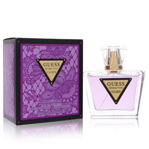 Guess Seductive Charm by GuessEau De Toilette Spray 2.5 oz 2.5 oz / 75 ml / Alcohol, Amber, Woody, Aldehyde, Oils Women