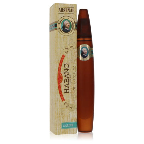 Habano Caribe by Gilles CantuelEau De Toilette Spray 1.36 oz 1.36 oz / 40 ml / Alcohol, Amber, Woody, Aldehyde, Oils Men