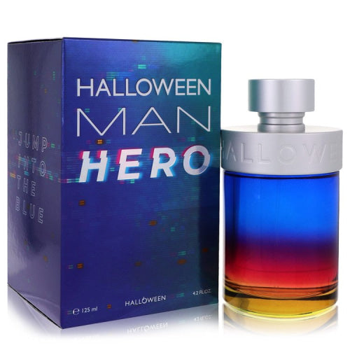 Halloween Man Hero by Jesus Del PozoEau De Toilette Spray 4.2 oz 4.2 oz / 125 ml / Alcohol, Amber, Woody, Aldehyde, Oils Men