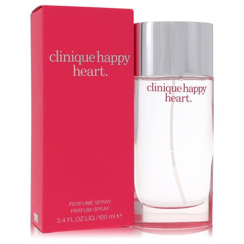 Happy Heart by CliniqueEau De Parfum Spray 3.4 oz 3.4 oz / 100 ml / Alcohol, Amber, Woody, Aldehyde, Oils Women
