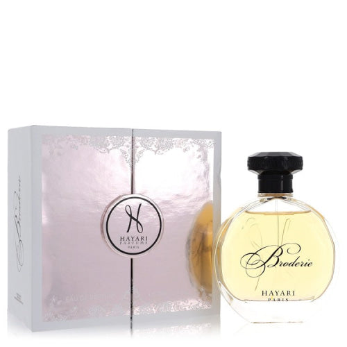 Hayari Borderie by HayariEau De Parfum Spray 3.4 oz 3.4 oz / 100 ml / Alcohol, Amber, Woody, Aldehyde, Oils Women