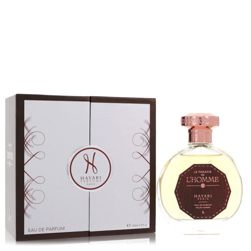 Hayari Le Paradis De L’homme by HayariEau De Parfum Spray 3.4 oz 3.4 oz / 100 ml / Alcohol, Amber, Woody, Aldehyde, Oils Men