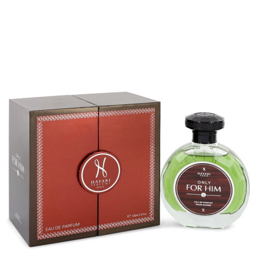 Hayari Only for Him by HayariEau De Parfum Spray 3.4 oz 3.4 oz / 100 ml / Alcohol, Amber, Woody, Aldehyde, Oils Men
