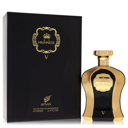Her Highness Black by AfnanEau De Parfum Spray 3.4 oz 3.4 oz / 100 ml / Alcohol, Amber, Woody, Aldehyde, Oils Women