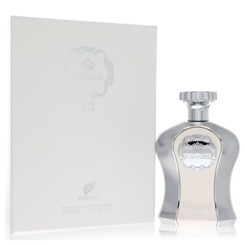 His Highness White VII by AfnanEau De Parfum Spray 3.4 oz 3.4 oz / 100 ml / Alcohol, Amber, Woody, Aldehyde, Oils Men