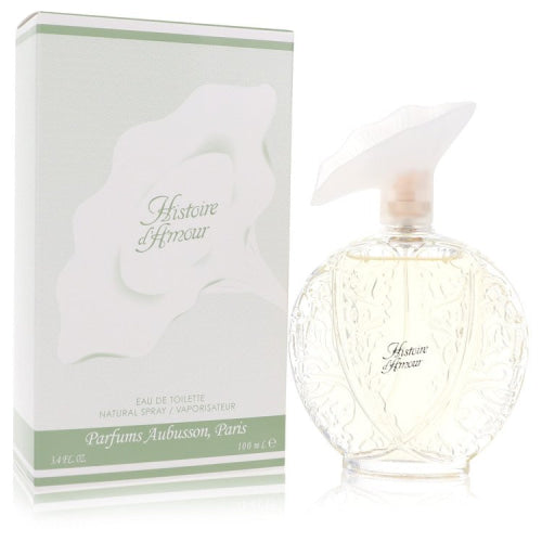 Histoire D’Amour by AubussonEau De Toilette Spray 3.4 oz 3.4 oz / 100 ml / Alcohol, Amber, Woody, Aldehyde, Oils Women