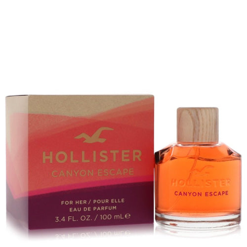 Hollister Canyon Escape by HollisterEau De Parfum Spray 3.4 oz 3.4 oz / 100 ml / Alcohol, Amber, Woody, Aldehyde, Oils Women