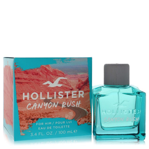 Hollister Canyon Rush by HollisterEau De Toilette Spray 3.4 oz 3.4 oz / 100 ml / Alcohol, Amber, Woody, Aldehyde, Oils Men