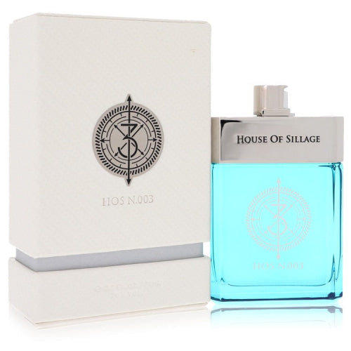 Hos N.003 by House Of SillageEau De Parfum Spray 2.5 oz 2.5 oz / 75 ml / Alcohol, Amber, Woody, Aldehyde, Oils Men