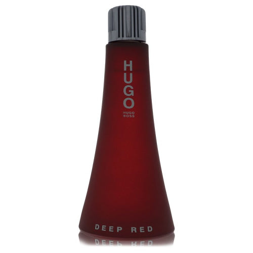 hugo DEEP RED by Hugo BossEau De Parfum Spray (Tester) 3 oz 3 oz / 90 ml / Alcohol, Amber, Woody, Aldehyde, Oils Women