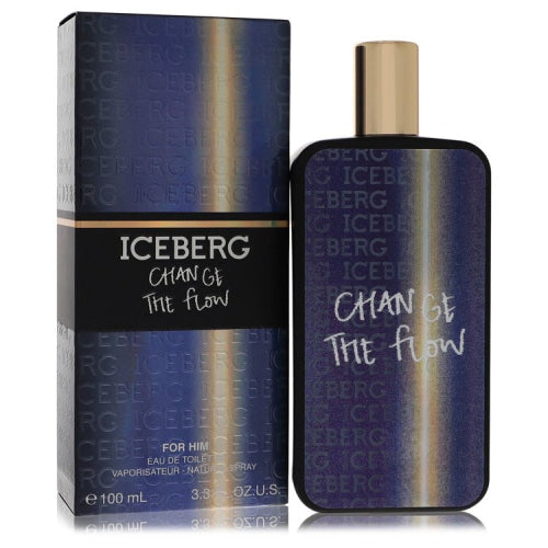 Iceberg Change the Flow by IcebergEau De Toilette Spray 3.4 oz 3.4 oz / 100 ml / Alcohol, Amber, Woody, Aldehyde, Oils Men