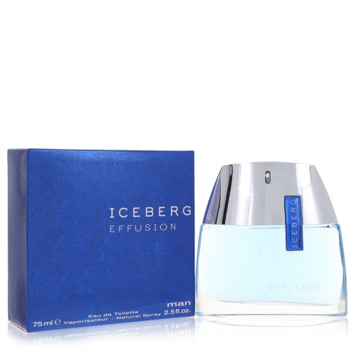 Iceberg Effusion by IcebergEau De Toilette Spray 2.5 oz 2.5 oz / 75 ml / Alcohol, Amber, Woody, Aldehyde, Oils Men
