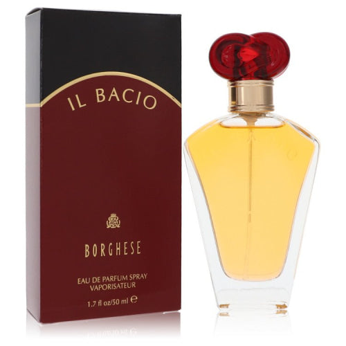 Il Bacio by Marcella BorgheseEau De Parfum Spray 1.7 oz 1.7 oz / 50 ml / Alcohol, Amber, Woody, Aldehyde, Oils Women
