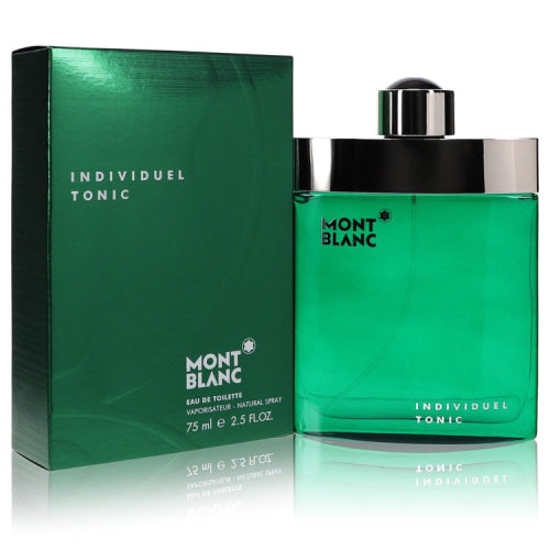 Individuel Tonic by Mont BlancEau De Toilette Spray 2.5 oz 2.5 oz / 75 ml / Alcohol, Amber, Woody, Aldehyde, Oils Men
