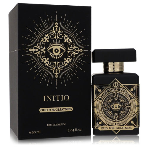 Initio Oud For Greatness by Initio Parfums PrivesEau De Parfum Spray (Unisex) 3.04 oz 3.04 oz / 90 ml / Alcohol, Amber, Woody, Aldehyde,