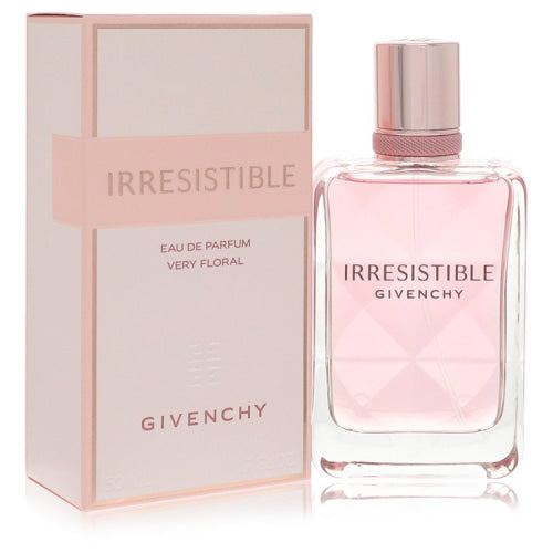 Irresistible Givenchy Very Floral by GivenchyEau De Parfum Spray 1.7 oz 1.7 oz / 50 ml / Alcohol, Amber, Woody, Aldehyde, Oils Women