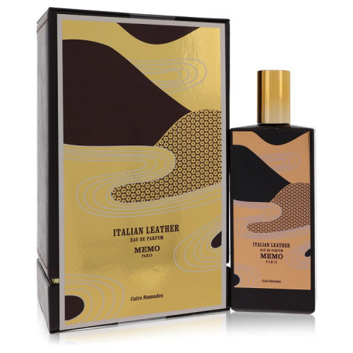 Italian Leather by MemoEau De Parfum Spray (Unisex) 2.5 oz 2.5 oz / 75 ml / Alcohol, Amber, Woody, Aldehyde, Oils Unisex
