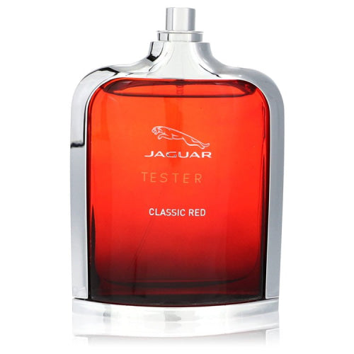 Jaguar Classic Red by JaguarEau De Toilette Spray (Tester) 3.4 oz 3.4 oz / 100 ml / Alcohol, Amber, Woody, Aldehyde, Oils Men