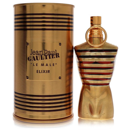 Jean Paul Gaultier Le Male Elixir by Jean Paul GaultierParfum Spray 2.5 oz 2.5 oz / 75 ml / Alcohol, Amber, Woody, Aldehyde, Oils Men