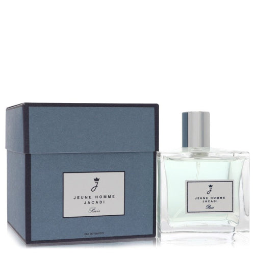 Jeune Homme by JacadiEau De Toilette Spray 3.4 oz 3.4 oz / 100 ml / Alcohol, Amber, Woody, Aldehyde, Oils Men