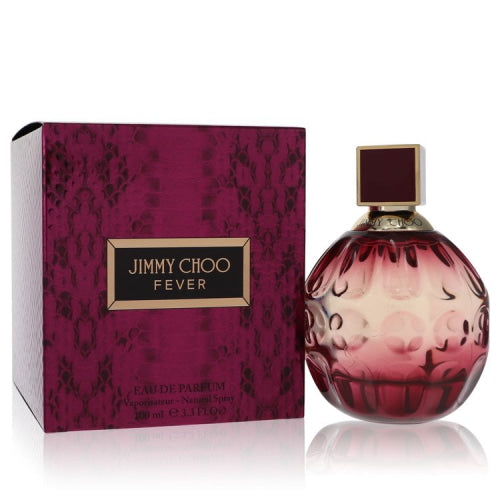 Jimmy Choo Fever by Jimmy ChooEau De Parfum Spray 3.3 oz 3.3 oz / 100 ml / Alcohol, Amber, Woody, Aldehyde, Oils Women
