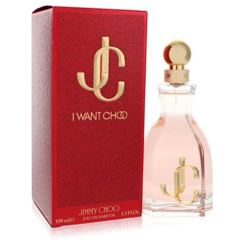 Jimmy Choo I Want Choo by Jimmy ChooEau De Parfum Spray 3.3 oz 3.3 oz / 100 ml / Alcohol, Amber, Woody, Aldehyde, Oils Women