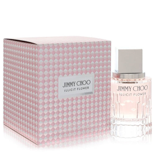 Jimmy Choo Illicit Flower by Jimmy ChooEau De Toilette Spray 1.3 oz 1.3 oz / 38 ml / Alcohol, Amber, Woody, Aldehyde, Oils Women