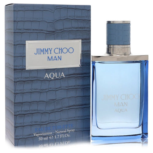 Jimmy Choo Man Aqua by Jimmy ChooEau De Toilette Spray 1.7 oz 1.7 oz / 50 ml / Alcohol, Amber, Woody, Aldehyde, Oils Men