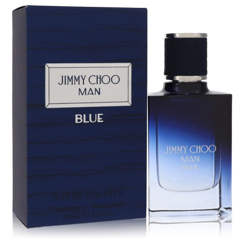 Jimmy Choo Man Blue by Jimmy ChooEau De Toilette Spray 1 oz 1 oz / 30 ml / Alcohol, Amber, Woody, Aldehyde, Oils Men