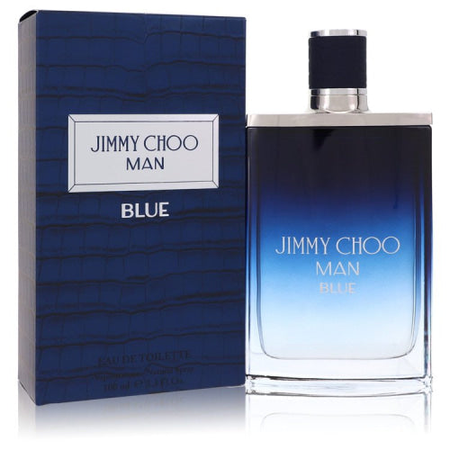 Jimmy Choo Man Blue by Jimmy ChooEau De Toilette Spray 3.3 oz 3.3 oz / 100 ml / Alcohol, Amber, Woody, Aldehyde, Oils Men