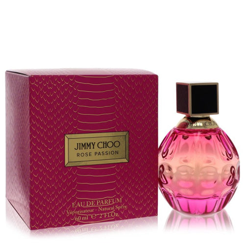 Jimmy Choo Rose Passion by Jimmy ChooEau De Parfum Spray 2 oz 2 oz / 60 ml / Alcohol, Amber, Woody, Aldehyde, Oils Women