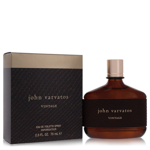 John Varvatos Vintage by John VarvatosEau De Toilette Spray 2.5 oz 2.5 oz / 75 ml / Alcohol, Amber, Woody, Aldehyde, Oils Men