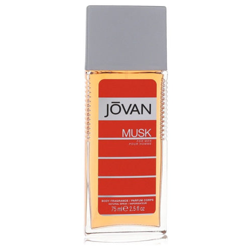 Jovan Musk by JovanBody Spray 2.5 oz 2.5 oz / 75 ml / Alcohol, Amber, Woody, Aldehyde, Oils Men