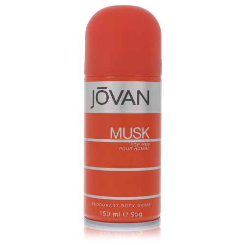 Jovan Musk by JovanDeodorant Spray 5 oz 5 oz / 150 ml / Alcohol, Amber, Woody, Aldehyde, Oils Men