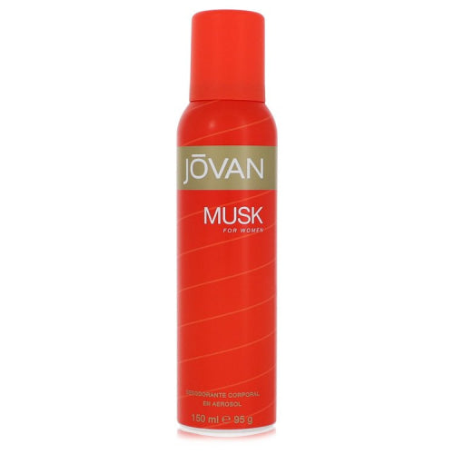 Jovan Musk by JovanDeodorant Spray 5 oz 5 oz / 150 ml / Alcohol, Amber, Woody, Aldehyde, Oils Women