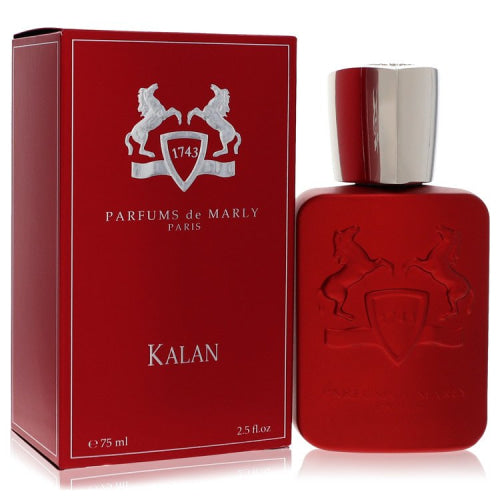 Kalan by Parfums De MarlyEau De Parfum Spray (Unisex) 2.5 oz 2.5 oz / 75 ml / Alcohol, Amber, Woody, Aldehyde, Oils Unisex