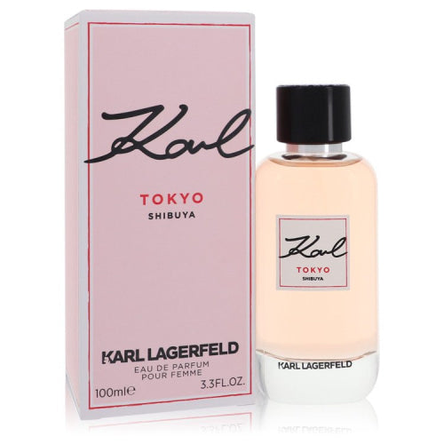 Karl Lagerfeld Tokyo Shibuya by Karl LagerfeldEau De Parfum Spray 3.3 oz 3.3 oz / 100 ml / Alcohol, Amber, Woody, Aldehyde, Oils Women