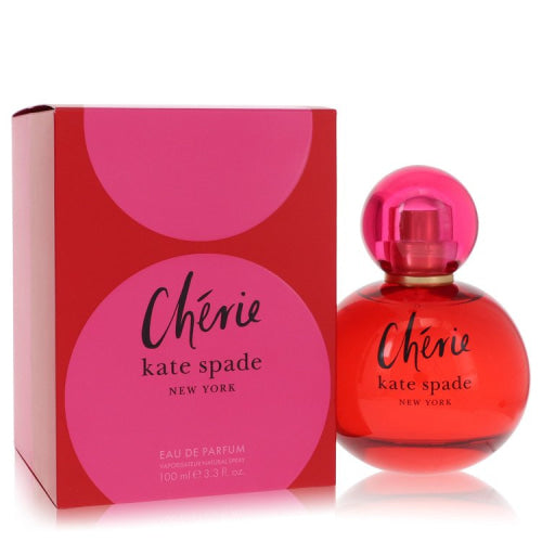 Kate Spade New York Cherie by Kate SpadeEau De Parfum Spray 3.4 oz 3.4 oz / 100 ml / Alcohol, Amber, Woody, Aldehyde, Oils Women