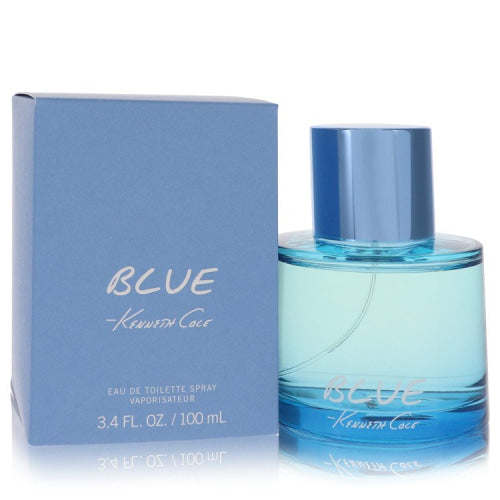 Kenneth Cole Blue by Kenneth ColeEau De Toilette Spray 3.4 oz 3.4 oz / 100 ml / Alcohol, Amber, Woody, Aldehyde, Oils Men
