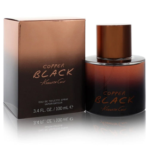 Kenneth Cole Copper Black by Kenneth ColeEau De Toilette Spray 3.4 oz 3.4 oz / 100 ml / Alcohol, Amber, Woody, Aldehyde, Oils Men