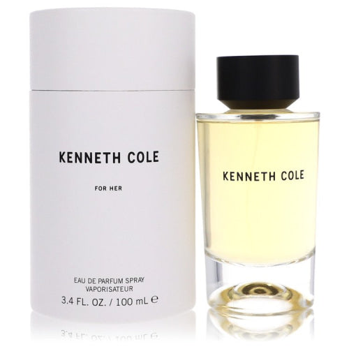 Kenneth Cole For Her by Kenneth ColeEau De Parfum Spray 3.4 oz 3.4 oz / 100 ml / Alcohol, Amber, Woody, Aldehyde, Oils Women