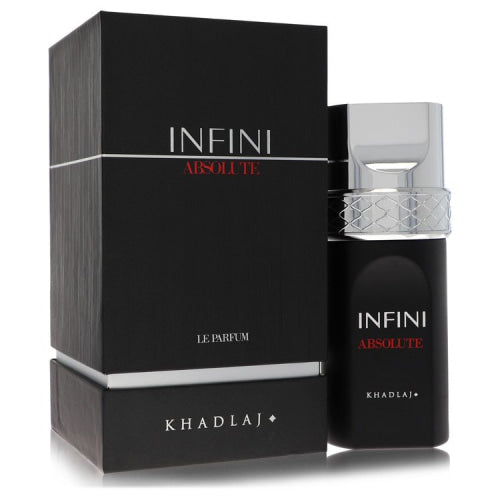 Khadlaj Infini Absolute Le Parfum by KhadlajEau De Parfum Spray (Unisex) 3.4 oz 3.4 oz / 100 ml / Alcohol, Amber, Woody, Aldehyde, Oils
