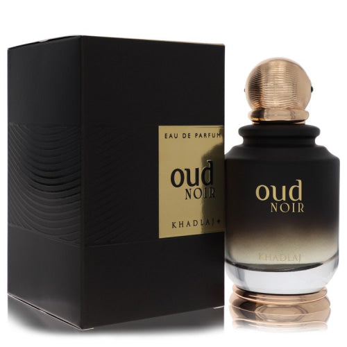 Khadlaj Oud Noir by KhadlajEau De Parfum Spray (Unisex) 3.4 oz 3.4 oz / 100 ml / Alcohol, Amber, Woody, Aldehyde, Oils Unisex