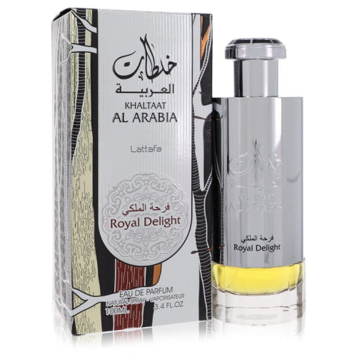 Khaltat Al Arabia Delight by LattafaEau De Parfum Spray (Unisex) 3.4 oz 3.4 oz / 100 ml / Alcohol, Amber, Woody, Aldehyde, Oils Unisex