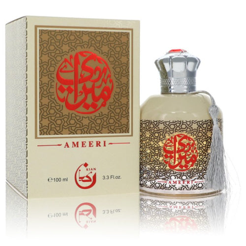 Kian Ameeri by KianEau De Parfum Spray (Unisex) 3.3 oz 3.3 oz / 100 ml / Alcohol, Amber, Woody, Aldehyde, Oils Unisex